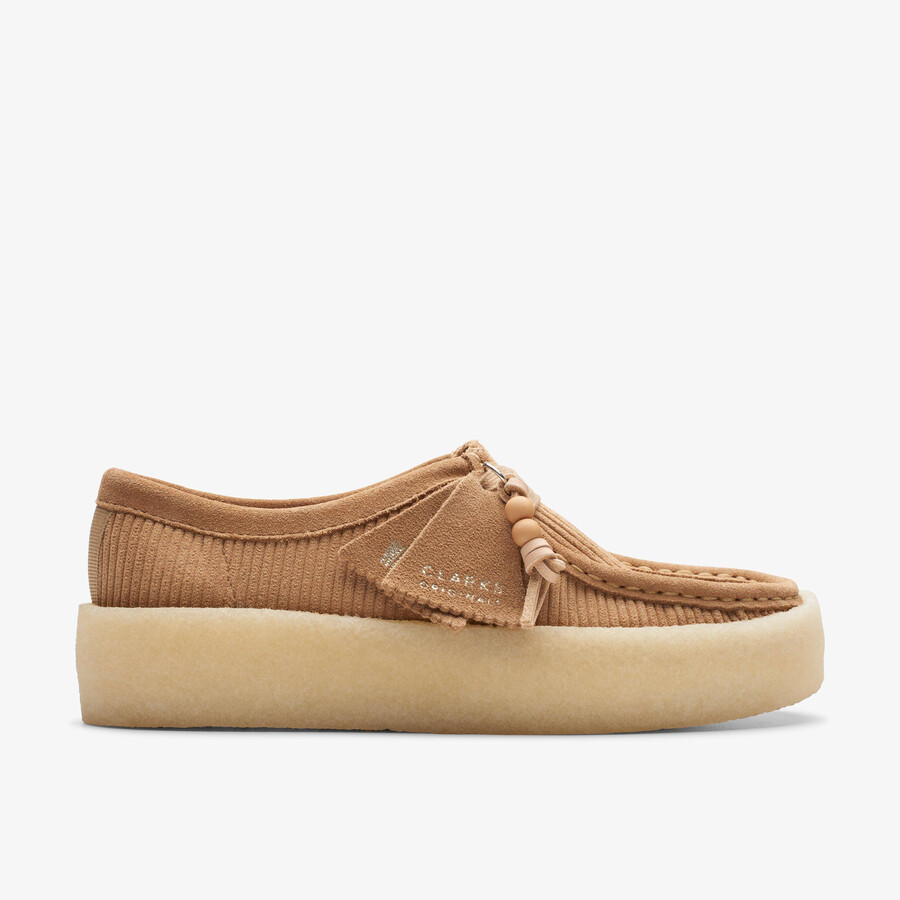 wallabee cup - bruin koord